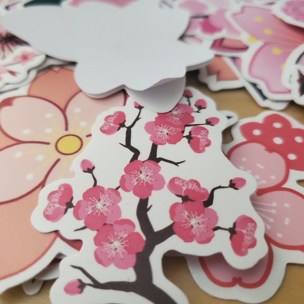 50 Flower Stickers - Picture 5 of 7
